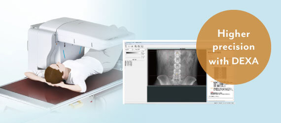Higher precision with DEXA